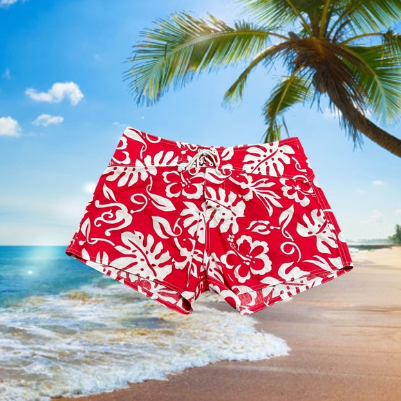 Vintage Shorts Vintage Y2k Hawaiian Board Shorts Poshmark